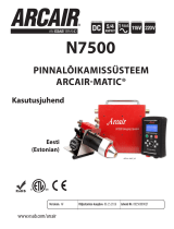 ESAB N7500 Arcair-Matic® Gouging System Kasutusjuhend