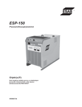 ESAB ESP-150 Plasma Cutting System Kasutusjuhend