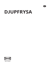 IKEA DJUPFRYSA Kasutusjuhend