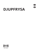 IKEA DJUPFRYSA Kasutusjuhend