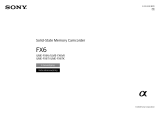 Sony ILME-FX6V Kasutusjuhend