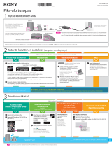 Sony SA-NS310 Quick Start Guide and Installation