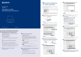 Sony SA-NS300 Quick Start Guide and Installation