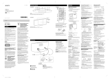 Sony CMT-V9 Kasutusjuhend