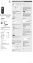 Sony ICD-PX470 Kasutusjuhend