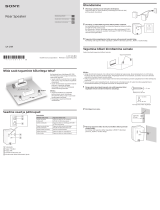 Sony SA-Z9R Kasutusjuhend