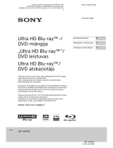 Sony UBP-X800M2 Kasutusjuhend