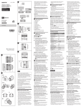 Sony SEL35F14GM Kasutusjuhend