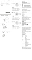 Sony C-100 Kasutusjuhend