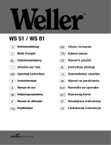 Weller WS 81 Kasutusjuhend