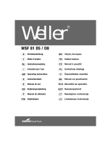 Weller WSF 81 D8 Operating Instructions Manual