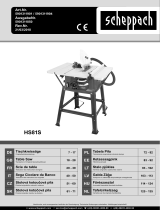 Scheppach HS81S Translation Of Original Operating Manual