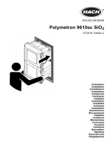 Hach Polymetron 9610sc SiO2 paigaldusjuhend