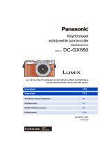 Panasonic DCGX880EC Kasutusjuhend