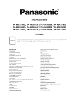 Panasonic TX43GX600E Kasutusjuhend