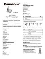 Panasonic KXTGE210FX Kasutusjuhend