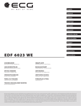 ECG EDF 6023 WE Kasutusjuhend