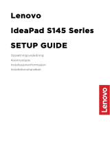 Lenovo IdeaPad S145 Series paigaldusjuhend