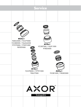 Axor 16518001 Single-Hole Faucet 210, 1.2 GPM Service Instruction