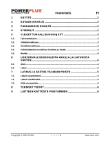 Powerplus POWDP9055 Omaniku manuaal