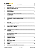 Powerplus POWX1186 Omaniku manuaal