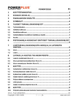 Powerplus POWDP25310 Omaniku manuaal