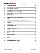 Powerplus POWC6021 Omaniku manuaal