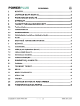 Powerplus POWP6040 Omaniku manuaal