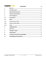 Powerplus POWAIR0106 Omaniku manuaal
