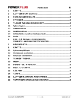 Powerplus POWC4020 Omaniku manuaal