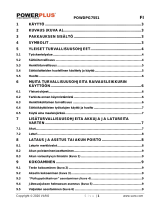 Powerplus POWDPG7551 Omaniku manuaal