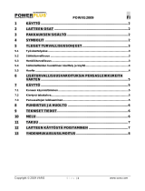 Powerplus POWXG2009 Omaniku manuaal