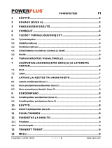 Powerplus POWDPG7520 Omaniku manuaal