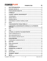 Powerplus POWDPG7526 Omaniku manuaal