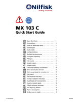 Nilfisk MX 103 C Omaniku manuaal