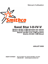 Smithco Sand Star Kasutusjuhend