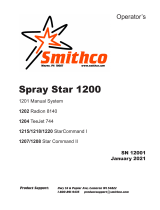 Smithco Spray Star 1200 Kasutusjuhend