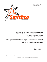 Smithco Spraystar 2005/2005D & 2006/2006D Rate-Sync Kasutusjuhend
