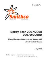 Smithco Spraystar 2007/2007D & 2008/2008D Rate-Sync Omaniku manuaal