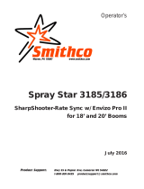 Smithco Spray Star 3185/3186 Rate-Sync Kasutusjuhend