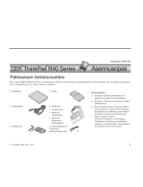 Lenovo THINKPAD R40 Setup Manual