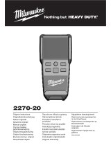 Milwaukee Heavy Duty 2270-20 Original Instructions Manual