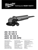 Milwaukee AGV 12-125 XPD Original Instructions Manual