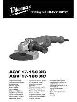 Milwaukee AGV 17-180 XC Original Instructions Manual