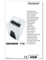 HSM SECURIO P36 Operating Instructions Manual