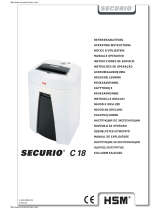 HSM SECURIO C18 Operating Instructions Manual