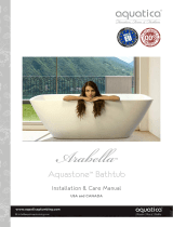 Aquatica Arabella Aquastone Bathtub paigaldusjuhend