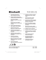 EINHELL TE-CD 18/50 Li-i BL (2x2,0Ah) Kasutusjuhend