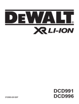 DeWalt DCD996 Kasutusjuhend