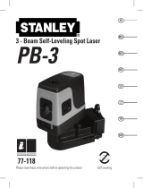 Stanley PB3 Kasutusjuhend